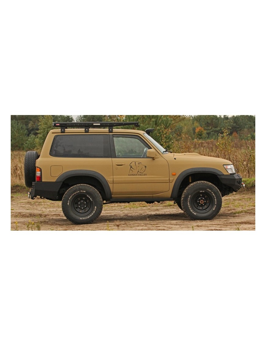 Progi boczne Nissan Patrol Y61 97-04 krótki