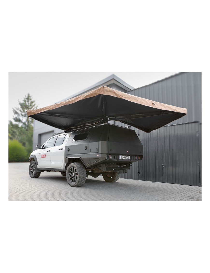 Markiza samochodowa Batwing 270° 2m - zadaszenie boczne More 4x4