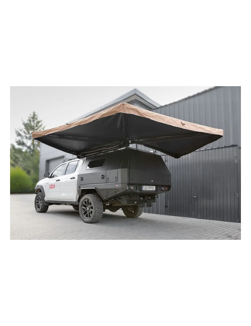 Markiza samochodowa Batwing 270° 2m - zadaszenie boczne More 4x4