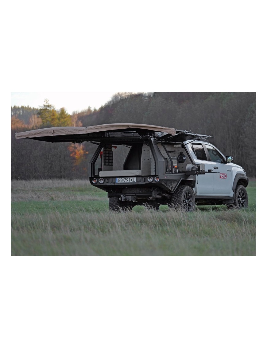 Markiza samochodowa Batwing 270° 2m - zadaszenie boczne More 4x4