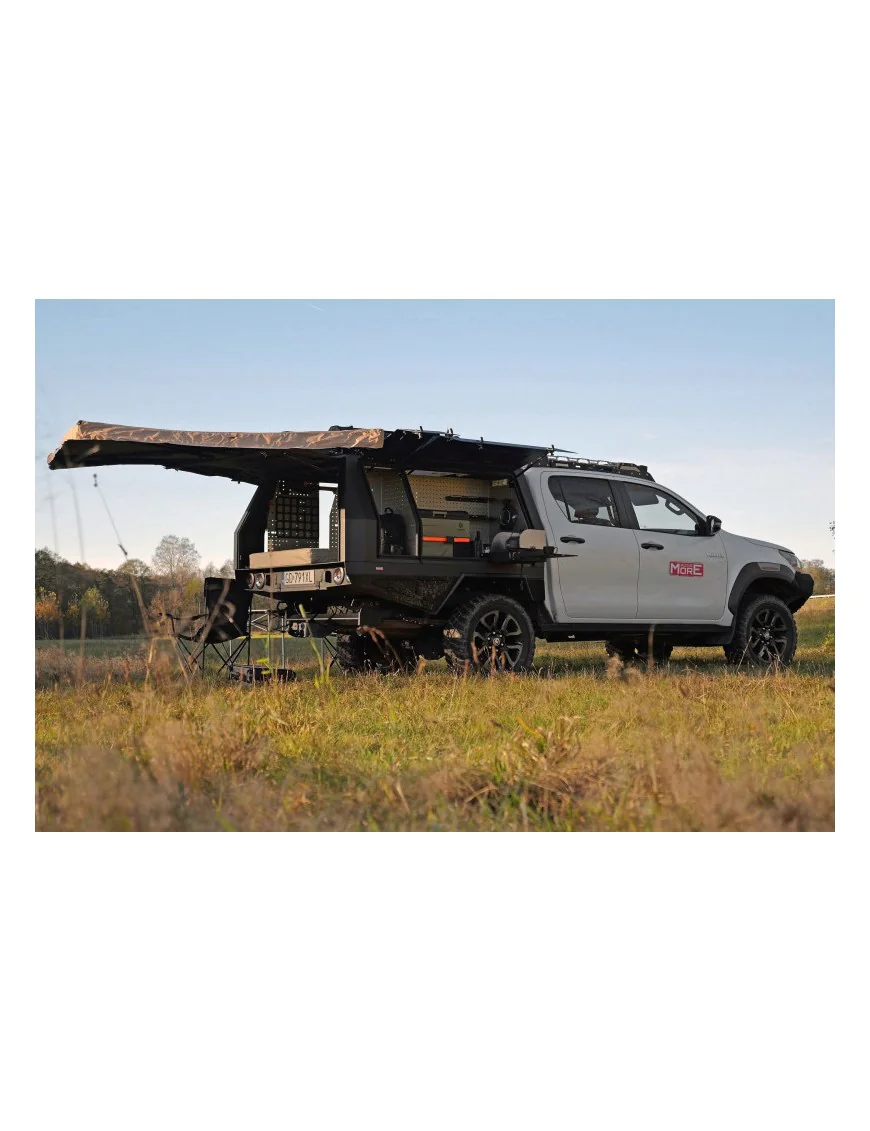 Markiza samochodowa Batwing 270° 2,5m - zadaszenie boczne More 4x4