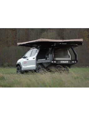 Markiza samochodowa Batwing 270° 2,5m - zadaszenie boczne More 4x4