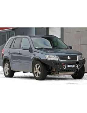 Zderzak przedni stalowy Suzuki Grand Vitara 2 05-08 MorE 4x4