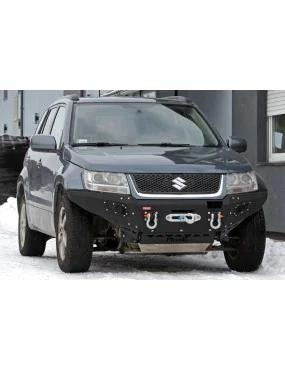 Zderzak przedni stalowy Suzuki Grand Vitara 2 05-08 MorE 4x4