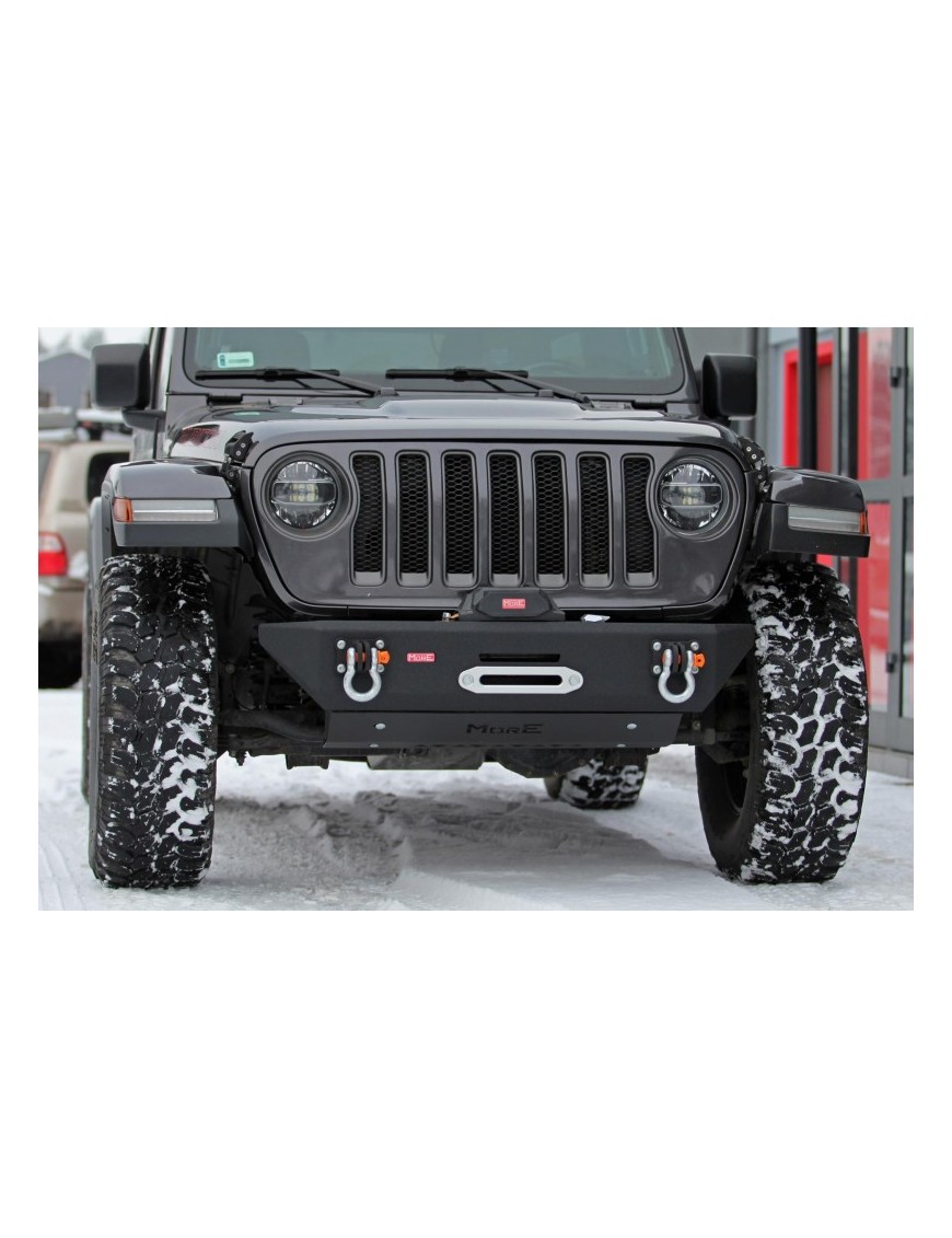 Zderzak przedni stalowy Jeep Wrangler JL More 4x4 - krótki Zderzak przedni stalowy Jeep Wrangler JL More 4x4 - krótki