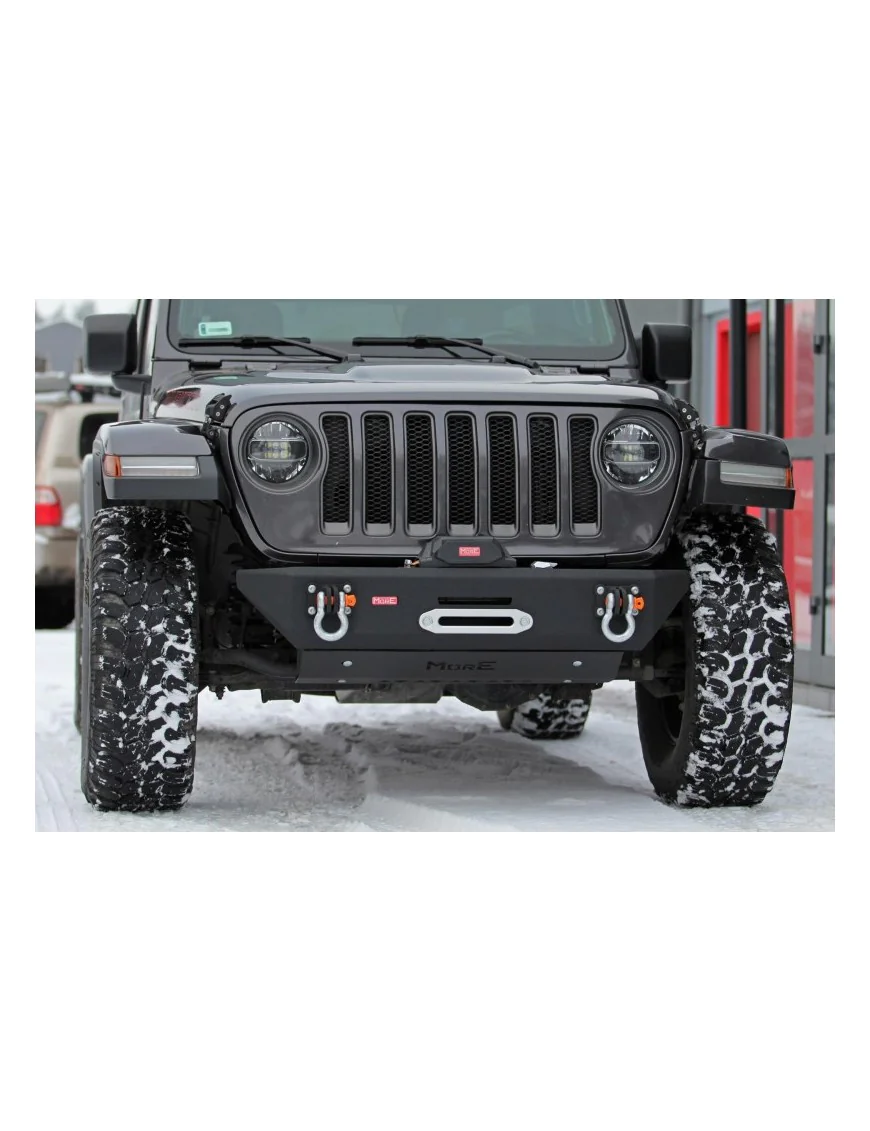 Zderzak przedni stalowy Jeep Wrangler JL More 4x4 - krótki Zderzak przedni stalowy Jeep Wrangler JL More 4x4 - krótki