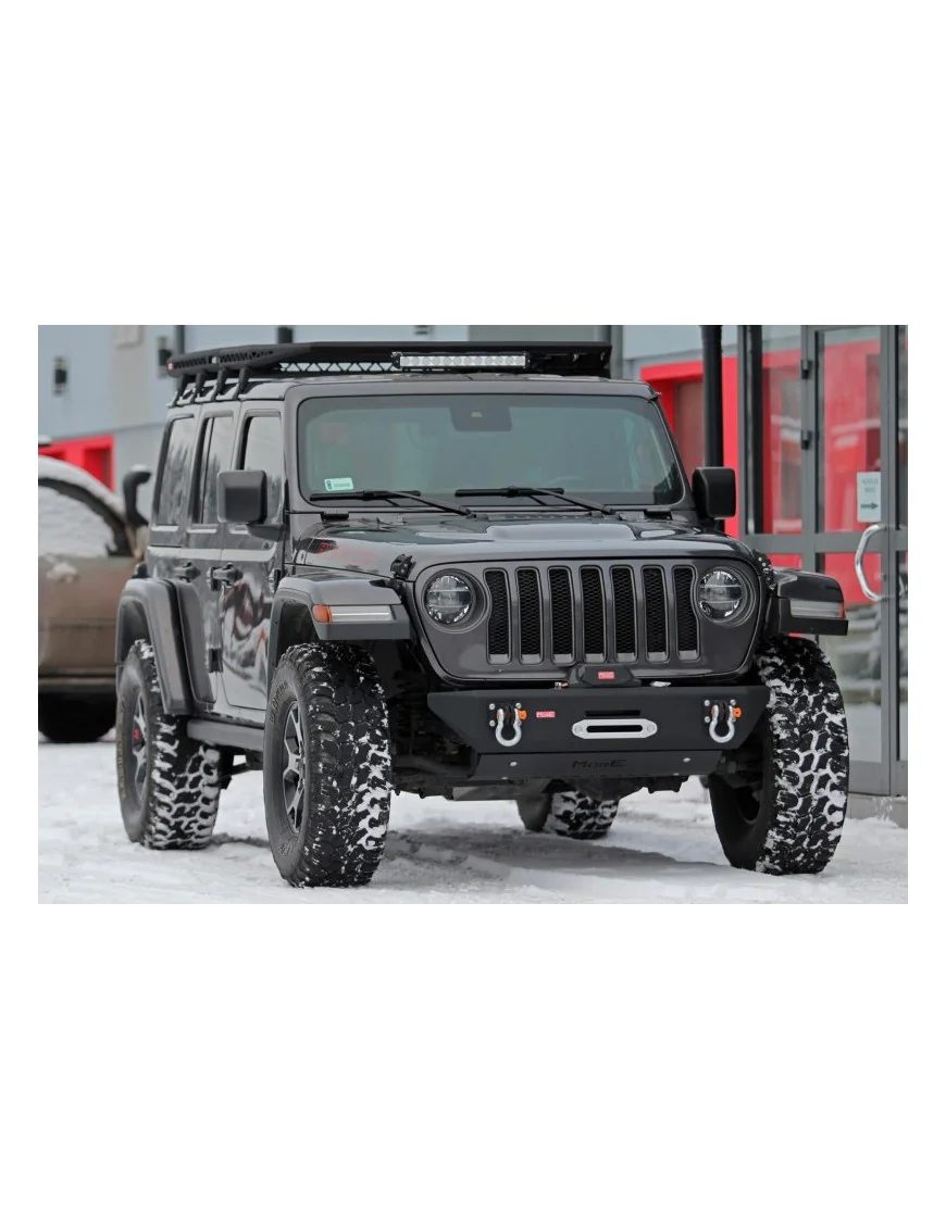 Zderzak przedni stalowy Jeep Wrangler JL More 4x4 - krótki