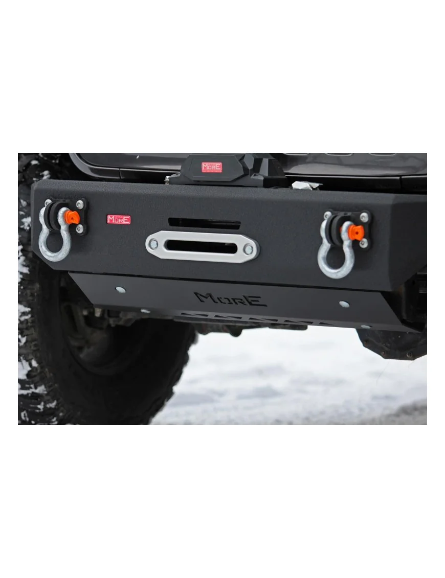Zderzak przedni stalowy Jeep Wrangler JL More 4x4 - krótki