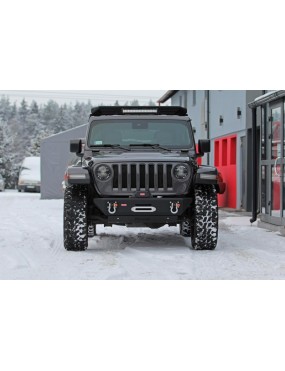 Zderzak przedni stalowy Jeep Wrangler JL More 4x4 - krótki