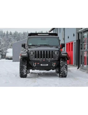 Zderzak przedni stalowy Jeep Wrangler JL More 4x4 - krótki
