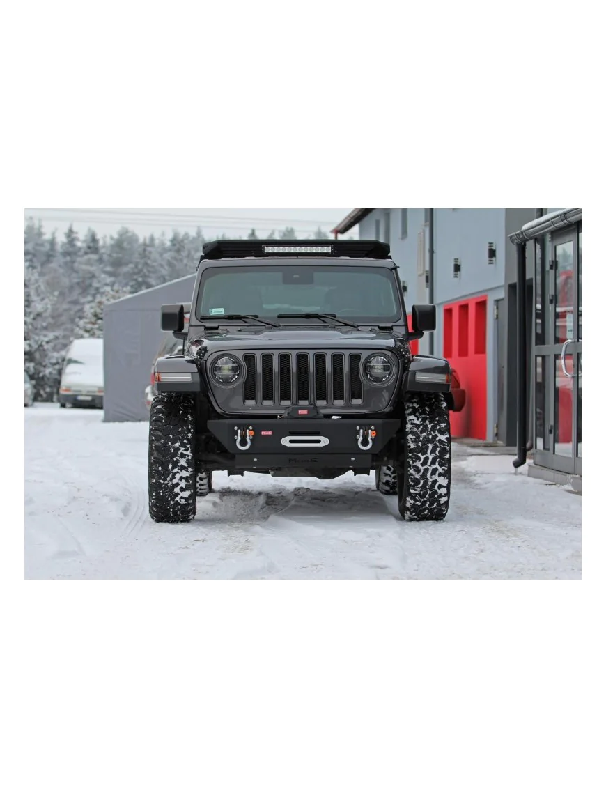 Zderzak przedni stalowy Jeep Wrangler JL More 4x4 - krótki