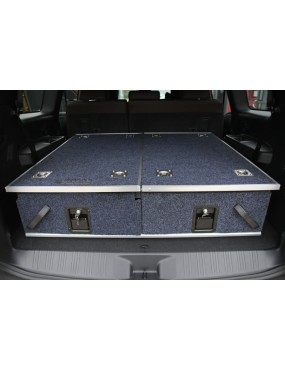 Zabudowa szufladowa Toyota Land Cruiser J120, J150, Land Rover Discovery - More 4x4