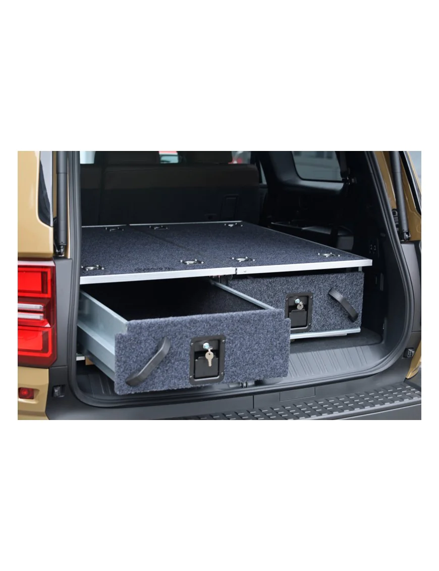 Zabudowa szufladowa Toyota Land Cruiser J100, J200, J250, Nissan Patrol Y61 - More 4x4