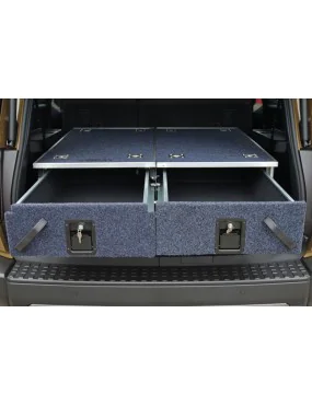 Zabudowa szufladowa Toyota Land Cruiser J100, J200, J250, Nissan Patrol Y61 - More 4x4
