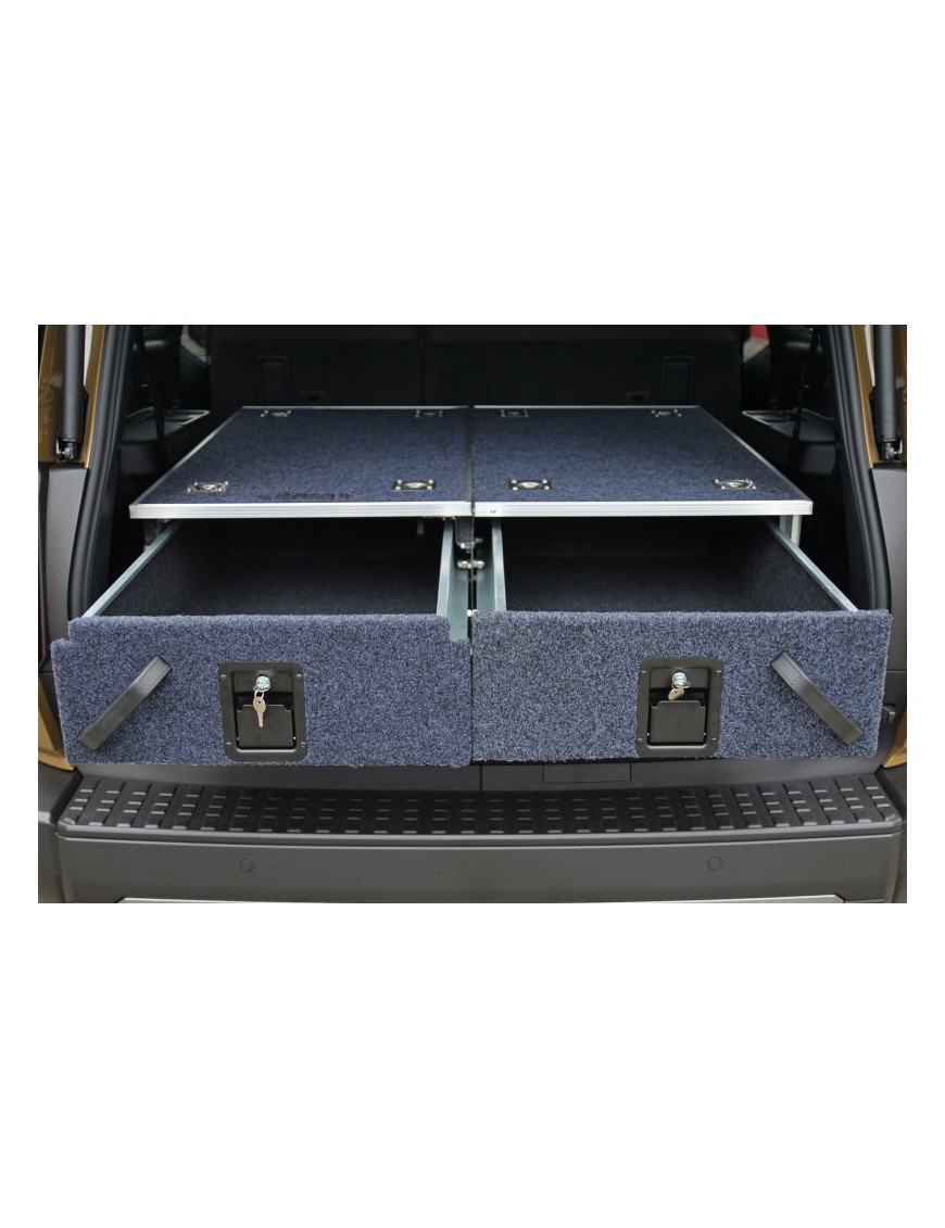 Zabudowa szufladowa Toyota Land Cruiser J100, J200, J250, Nissan Patrol Y61 - More 4x4