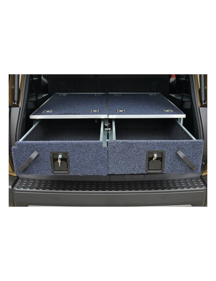 Zabudowa szufladowa Toyota Land Cruiser J100, J200, J250, Nissan Patrol Y61 - More 4x4