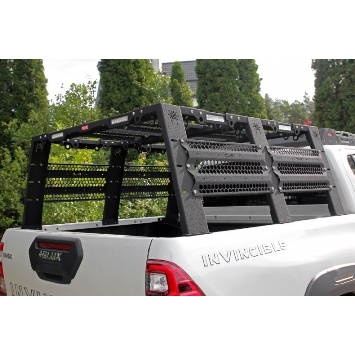 Pick-Up Bed Rack More 4x4 mark II - wysoki - do rolety +panele