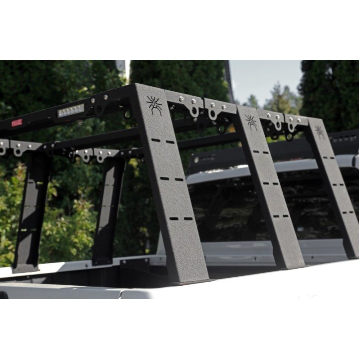 Pick-Up Bed Rack More 4x4 mark II - wysoki, krótki - do rolety i roll bara