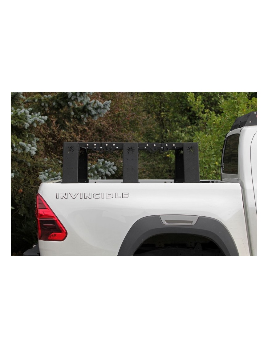 Pick-Up Bed Rack More 4x4 mark II - niski, krótki - do rolety i roll bara