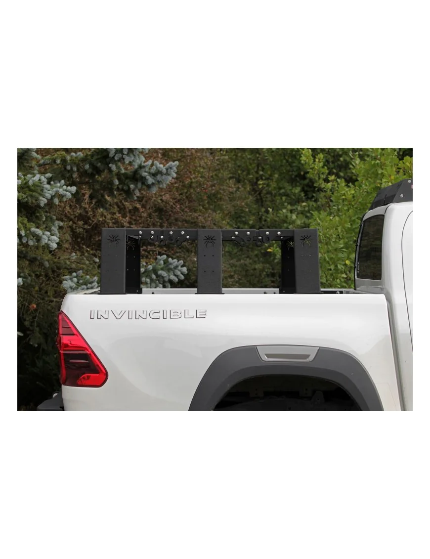 Pick-Up Bed Rack More 4x4 mark II - niski, krótki - do rolety i roll bara