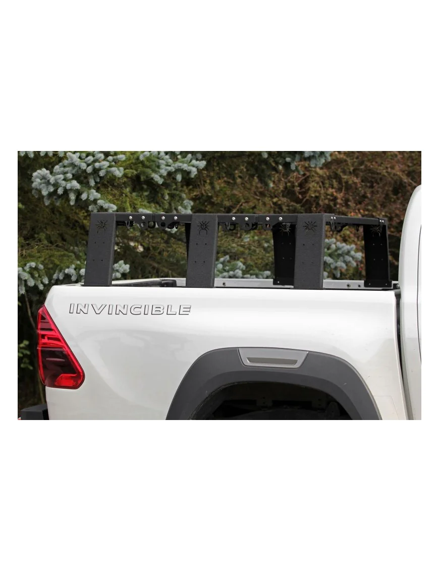 Pick-Up Bed Rack More 4x4 mark II - niski, krótki - do rolety i roll bara