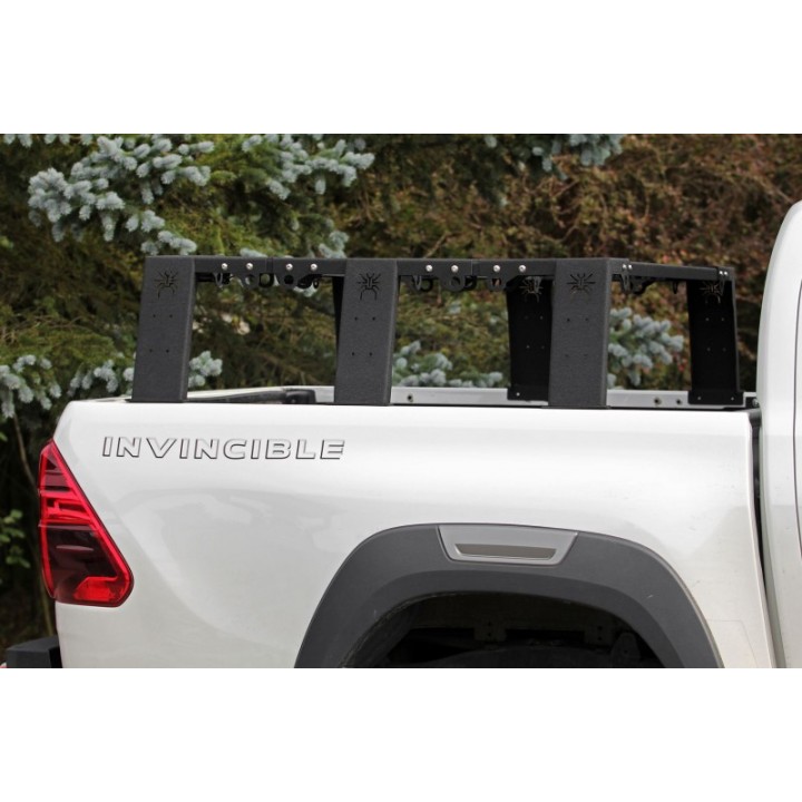Pick-Up Bed Rack More 4x4 mark II - niski, krótki - do rolety i roll bara