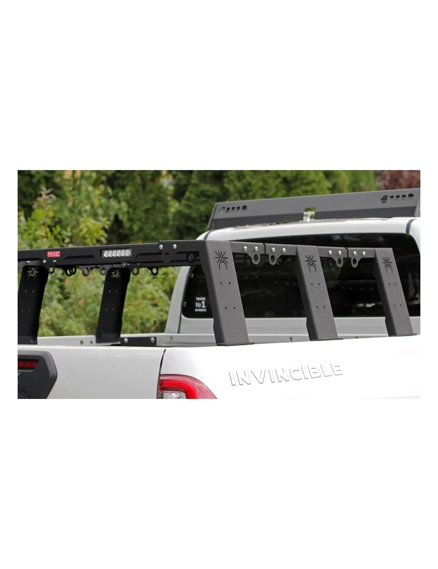 Pick-Up Bed Rack More 4x4 mark II - niski, krótki - do rolety i roll bara
