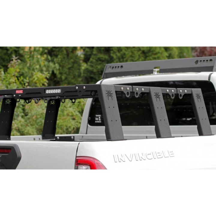Pick-Up Bed Rack More 4x4 mark II - niski, krótki - do rolety i roll bara