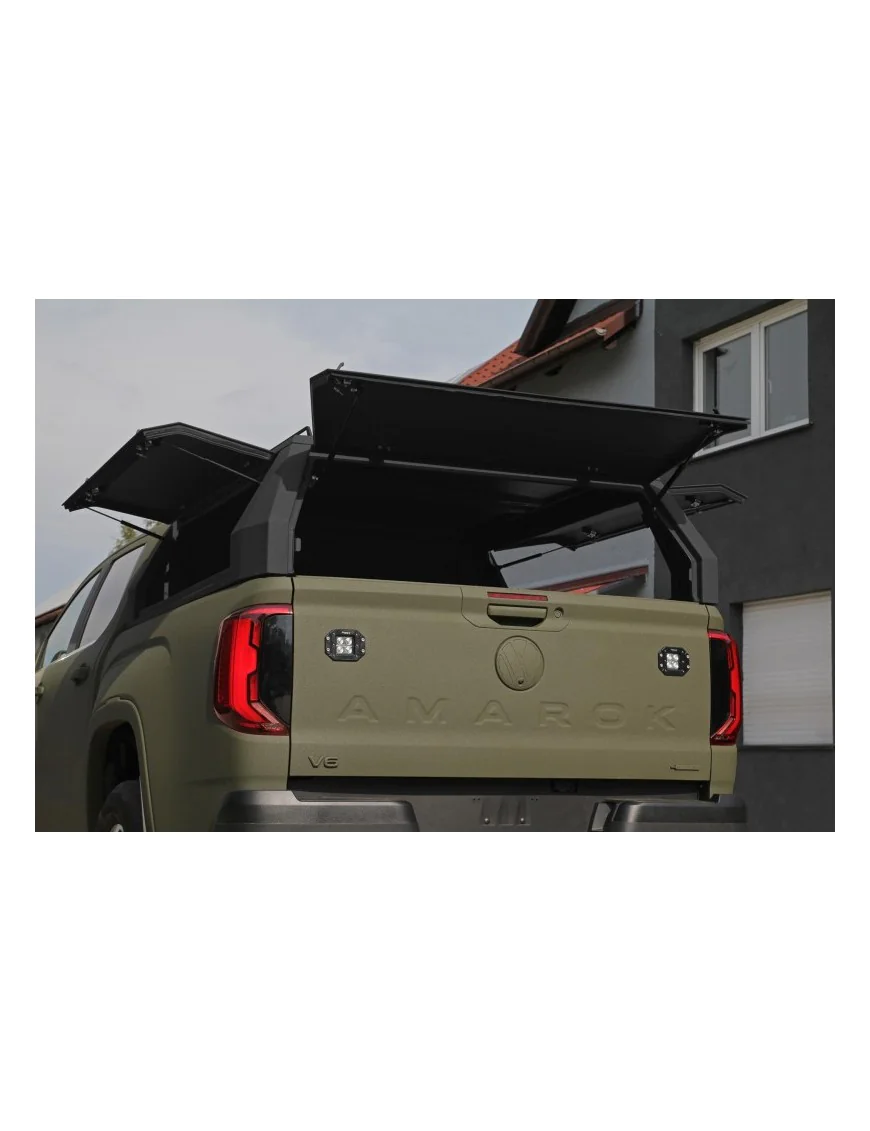 Hardtop Volkswagen Amarok 2023+, aluminiowy - MorE 4x4