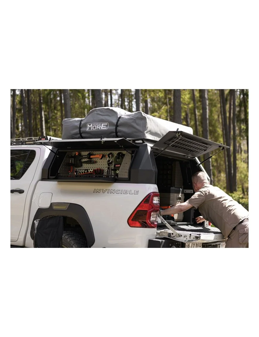 Uchylny stolik do bakisty More 4x4 - szeroki