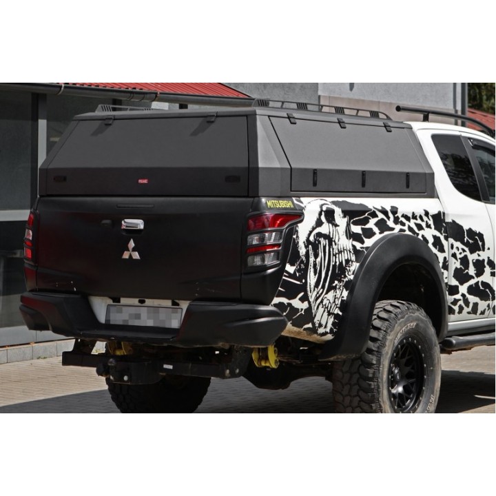Hardtop Mitsubishi L200 15-19, aluminiowy - MorE 4x4 (king cab)