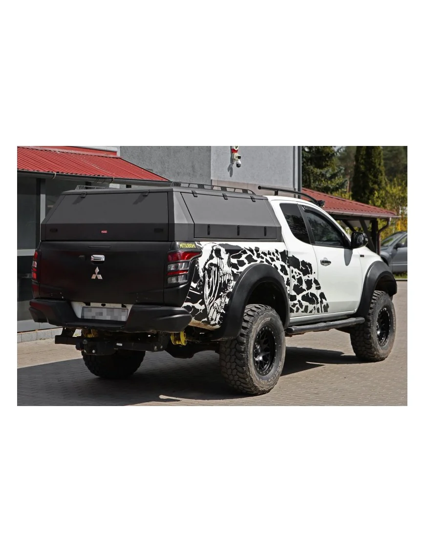Hardtop Mitsubishi L200 15-19, aluminiowy - MorE 4x4 (king cab)