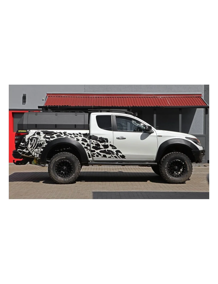 Hardtop Mitsubishi L200 15-19, aluminiowy - MorE 4x4 (king cab)