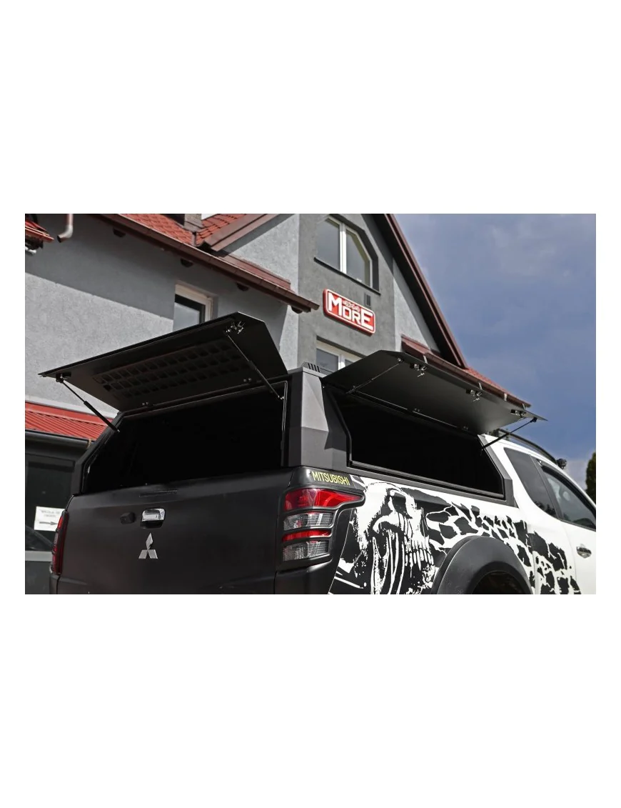 Hardtop Mitsubishi L200 15-19, aluminiowy - MorE 4x4 (king cab)