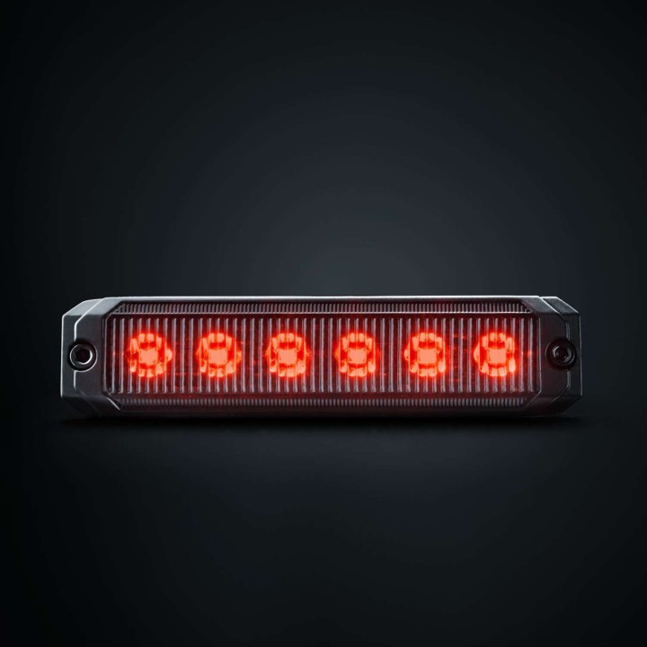 Lampa czerwona Strands DARK KNIGHT SM6 RED 809513 - ujęcie 9