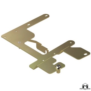 Mocowanie pod maską dwutłokowego | podwójnego kompresora typu ARB Jeep Wrangler JK METALCLOAK