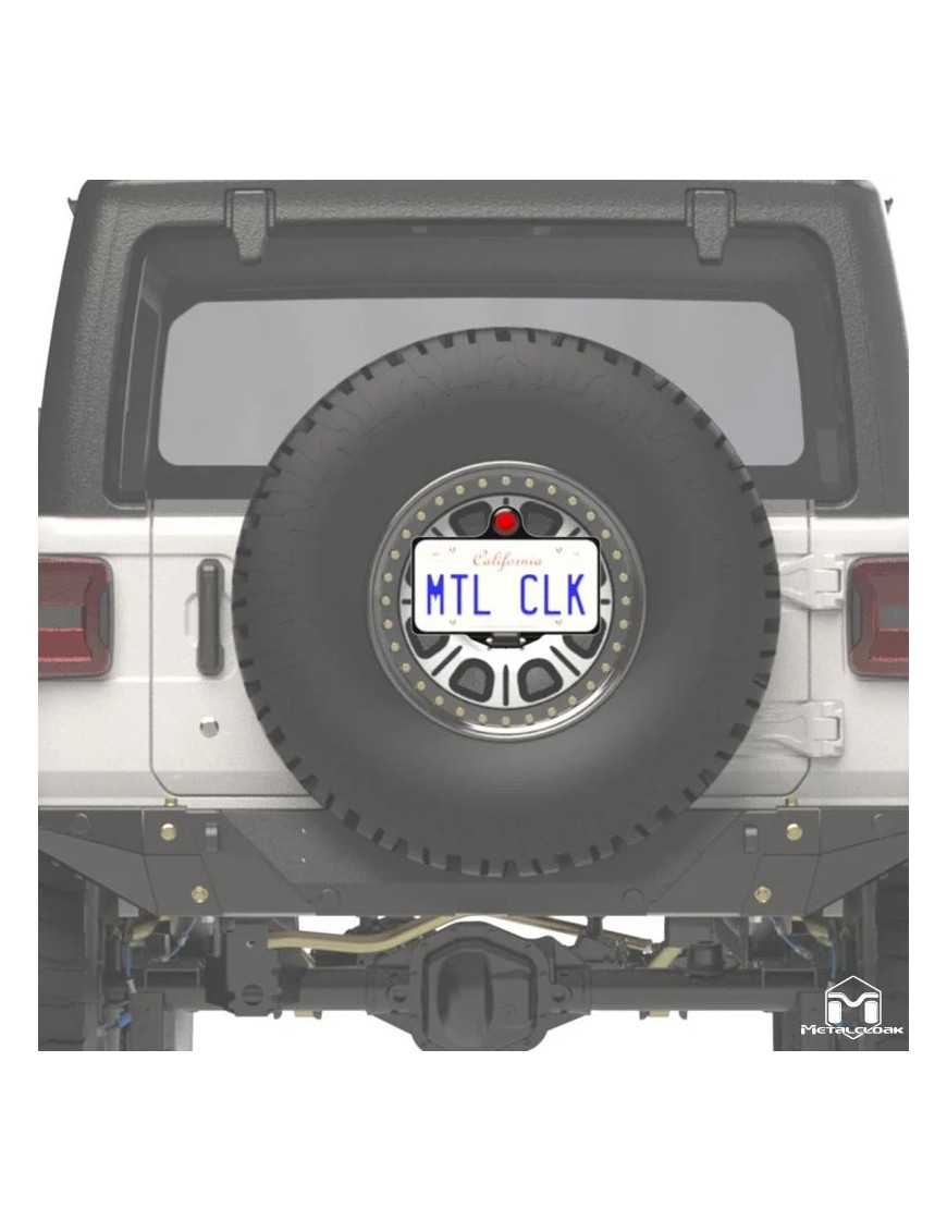 Relokacja tablicy Jeep Wrangler JL na koło zapasowe | Szekla4x4.pl Relokacja tablicy Jeep Wrangler JL na koło zapasowe | Szekla4x4.pl