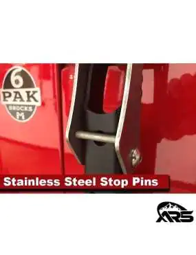 Stopień na drzwi Rocklander PRO Metalcloak  Jeep Wrangler JL | Szekla4x4.pl