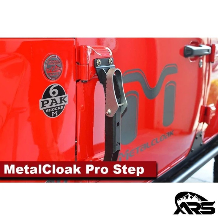Stopień na drzwi Rocklander PRO Metalcloak  Jeep Wrangler JL - ujęcie 7