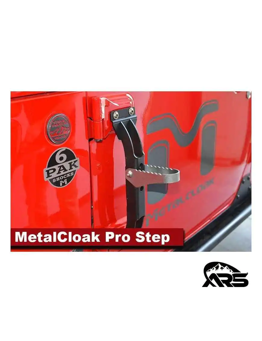 Stopień na drzwi Rocklander PRO Metalcloak Jeep Wrangler JL | Szekla4x4.pl Stopień na drzwi Rocklander PRO Metalcloak Jeep Wrangler JL | Szekla4x4.pl