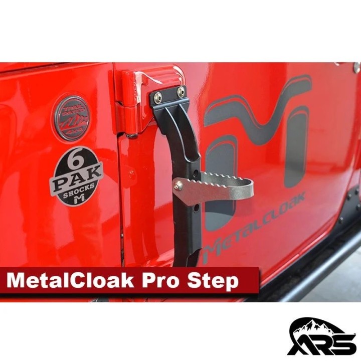Stopień na drzwi Rocklander PRO Metalcloak  Jeep Wrangler JL - ujęcie 8