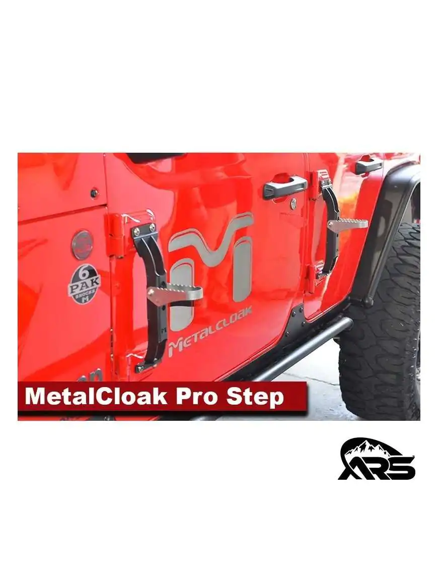 Stopień na drzwi Rocklander PRO Metalcloak Jeep Wrangler JL | Szekla4x4.pl Stopień na drzwi Rocklander PRO Metalcloak Jeep Wrangler JL | Szekla4x4.pl
