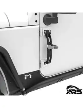 Stopień na drzwi Rocklander PRO Metalcloak  Jeep Wrangler JL | Szekla4x4.pl