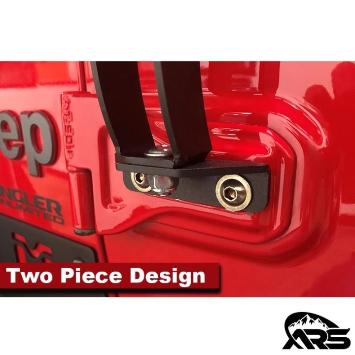 Stopień na drzwi Rocklander PRO Metalcloak  Jeep Wrangler JK - ujęcie 4