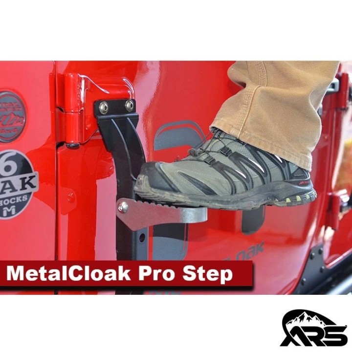 Stopień na drzwi Rocklander PRO Metalcloak  Jeep Wrangler JK - ujęcie 6
