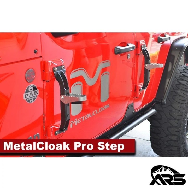 Stopień na drzwi Rocklander PRO Metalcloak  Jeep Wrangler JK - ujęcie 9