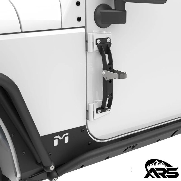 Stopień na drzwi Rocklander PRO Metalcloak  Jeep Wrangler JK - ujęcie 10