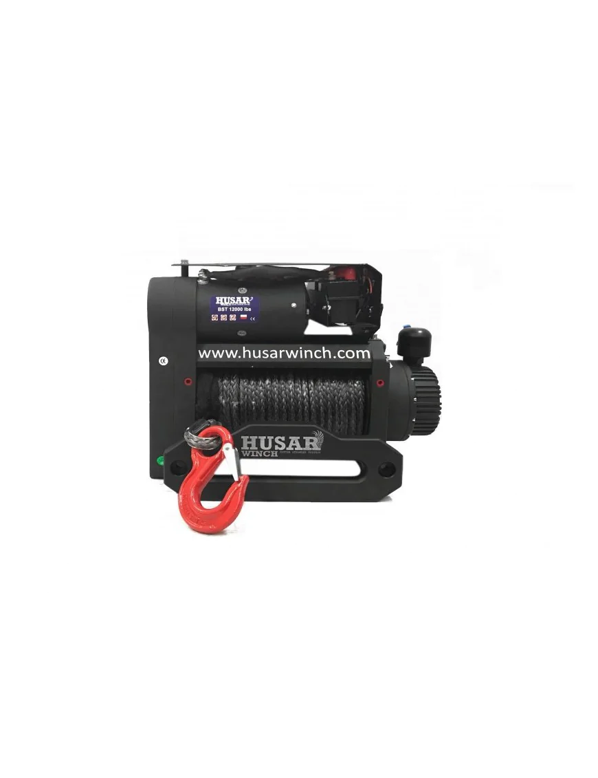 Husar BST S 12000 Lbs 12V z lina syntetyczną Podwójny silnik Husar BST S 12000 Lbs 12V z lina syntetyczną Podwójny silnik