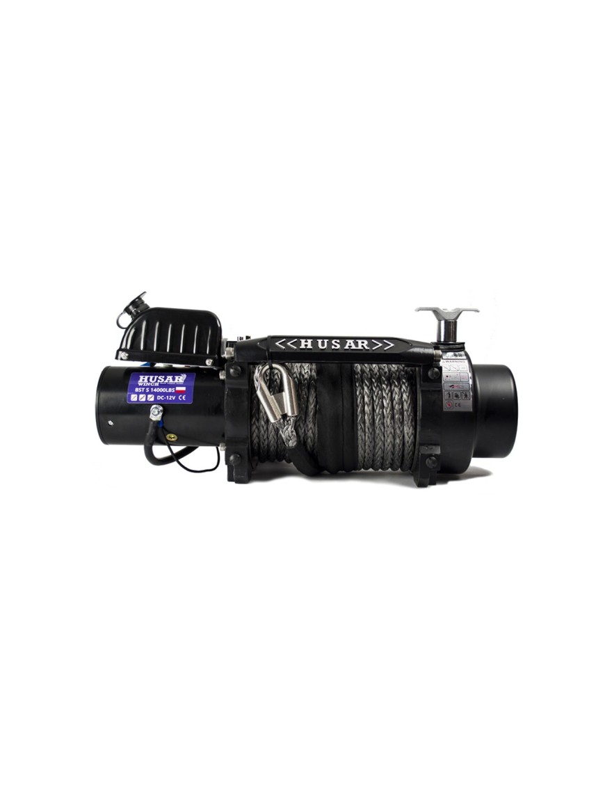 Husar BST S 14000 LBS z liną syntetyczną Husar BST S 14000 LBS z liną syntetyczną