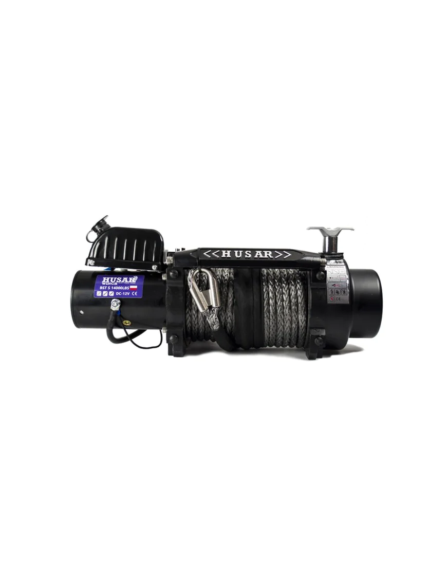 Husar BST S 14000 LBS z liną syntetyczną Husar BST S 14000 LBS z liną syntetyczną